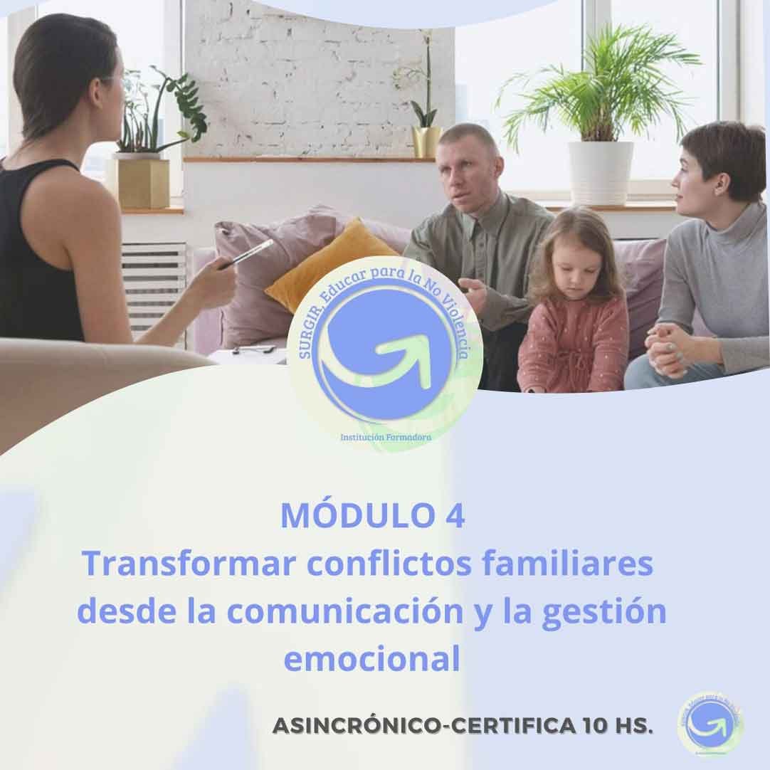 Contexto emocional, relacional y comunicacional entre y con familias, infancias y adolescencias en conflicto